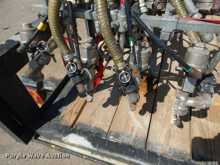 image for item LR9882 EZ-Liner AL-120  paint striper with Jim's utility trailer