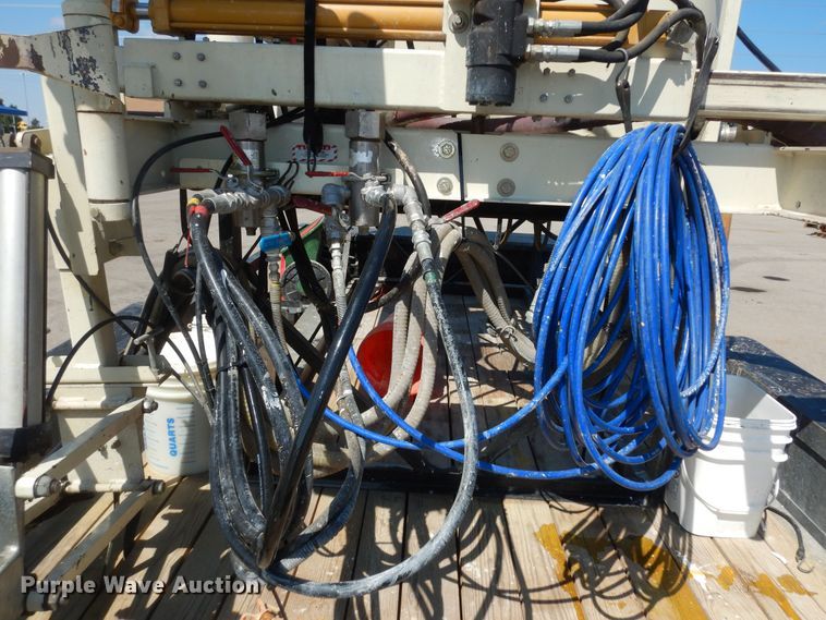 image for item LR9882 EZ-Liner AL-120  paint striper with Jim's utility trailer