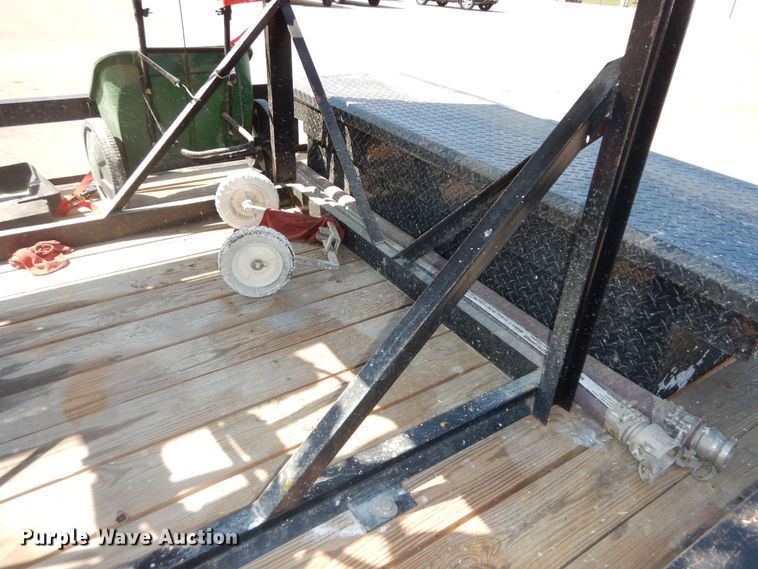 image for item LR9882 EZ-Liner AL-120  paint striper with Jim's utility trailer