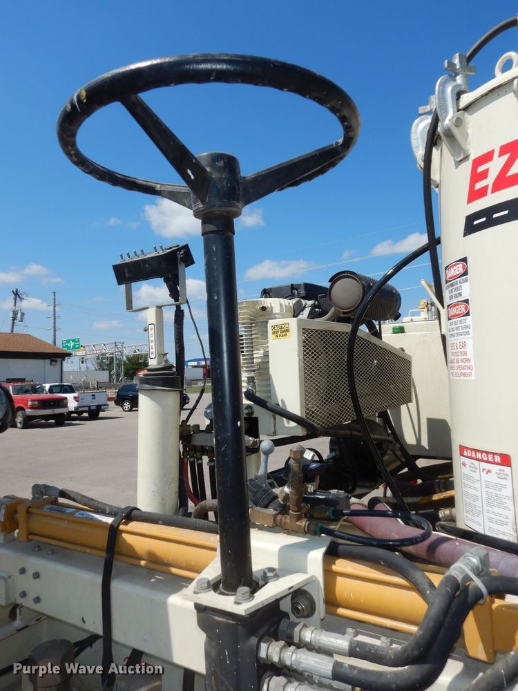 image for item LR9882 EZ-Liner AL-120  paint striper with Jim's utility trailer