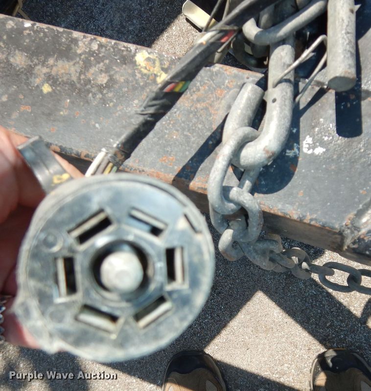 image for item LR9882 EZ-Liner AL-120  paint striper with Jim's utility trailer