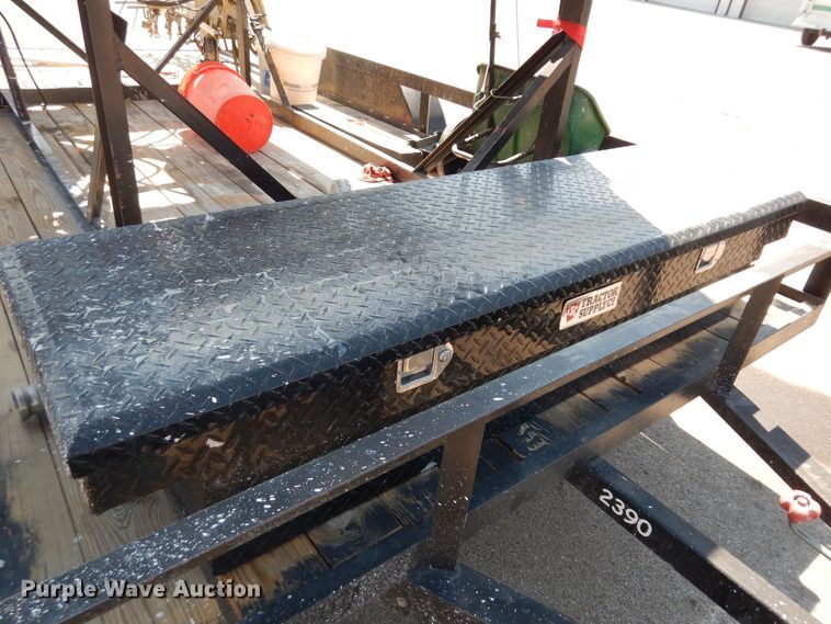 image for item LR9882 EZ-Liner AL-120  paint striper with Jim's utility trailer