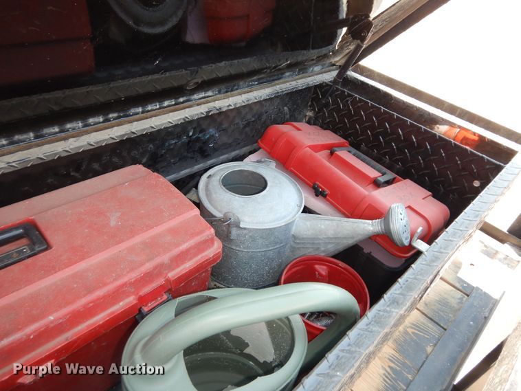 image for item LR9882 EZ-Liner AL-120  paint striper with Jim's utility trailer