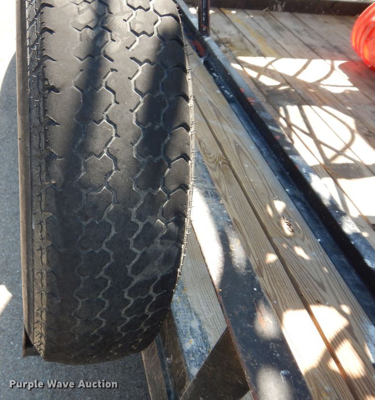 image for item LR9882 EZ-Liner AL-120  paint striper with Jim's utility trailer