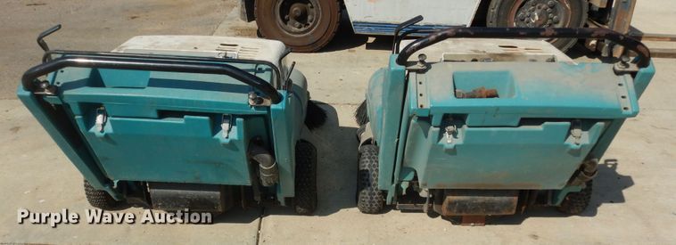 image for item LR9890 (2) Tennant floor sweepers
