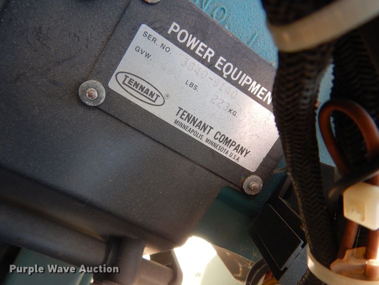 image for item LR9890 (2) Tennant floor sweepers