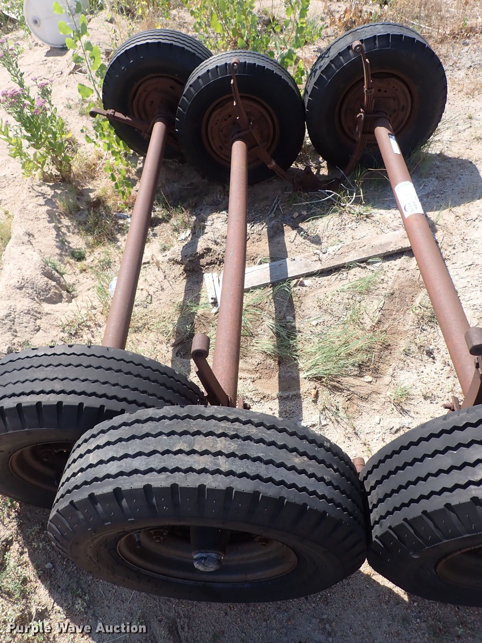 (3) axles in Wichita, KS Item DQ2891 sold Purple Wave