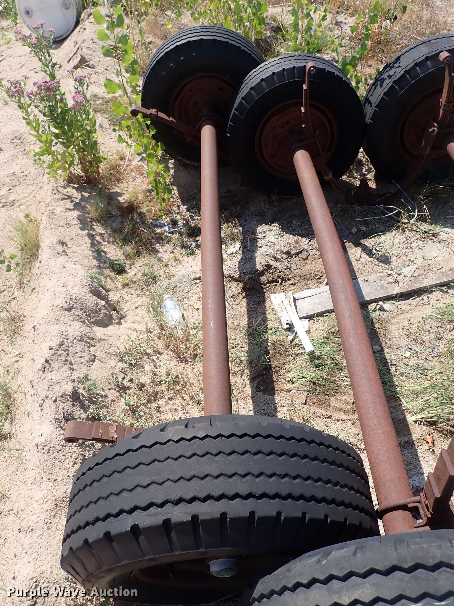 (3) axles in Wichita, KS Item DQ2891 sold Purple Wave