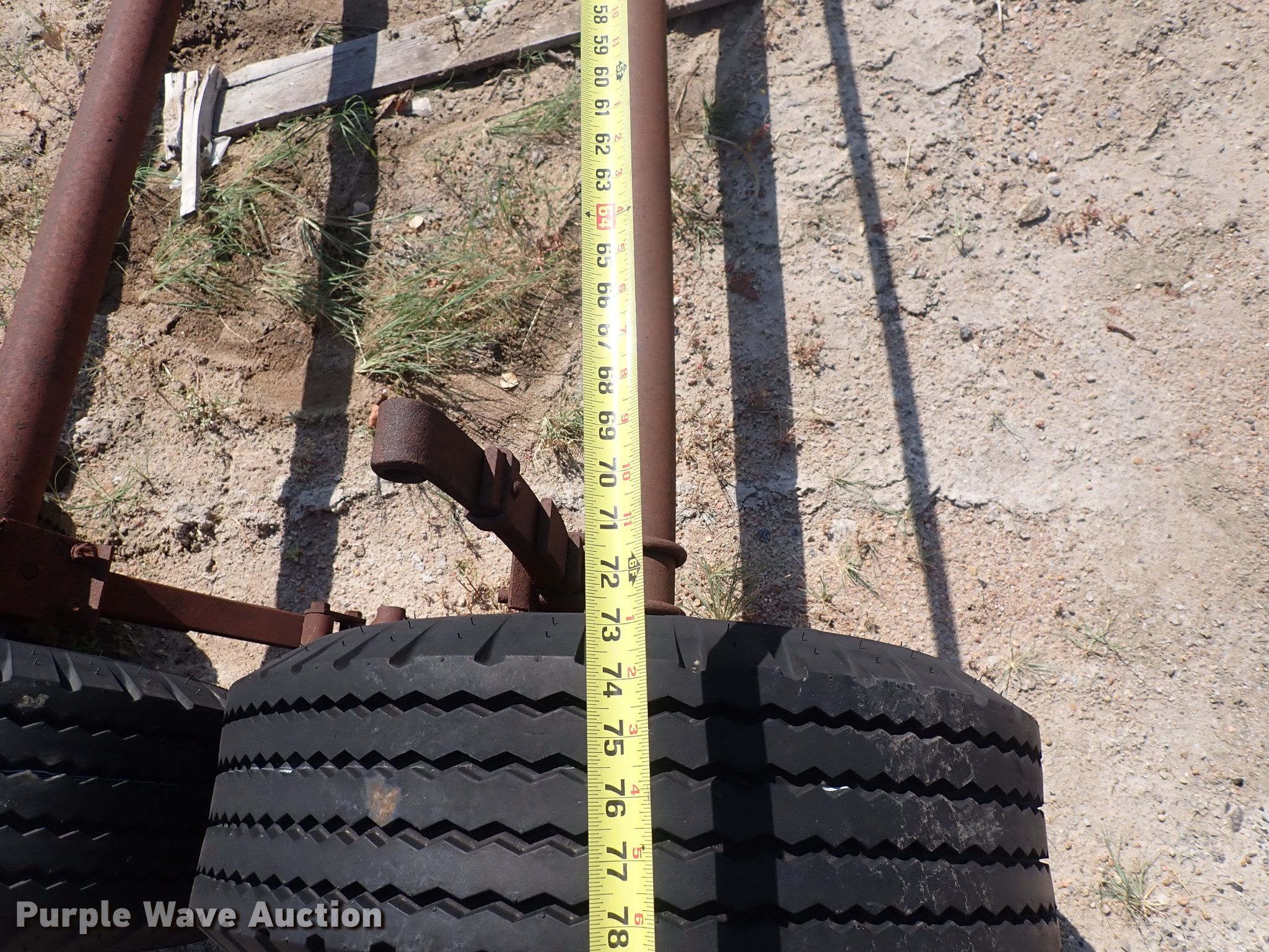 (3) axles in Wichita, KS Item DQ2891 sold Purple Wave