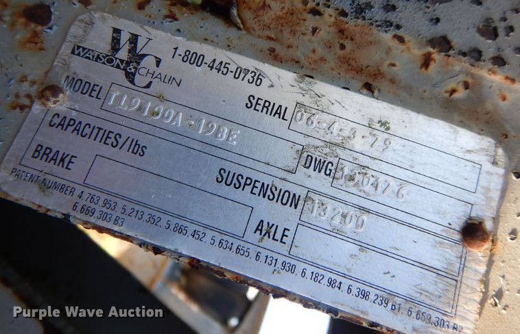 image for item DB7768 Watson & Chalin  lift axle