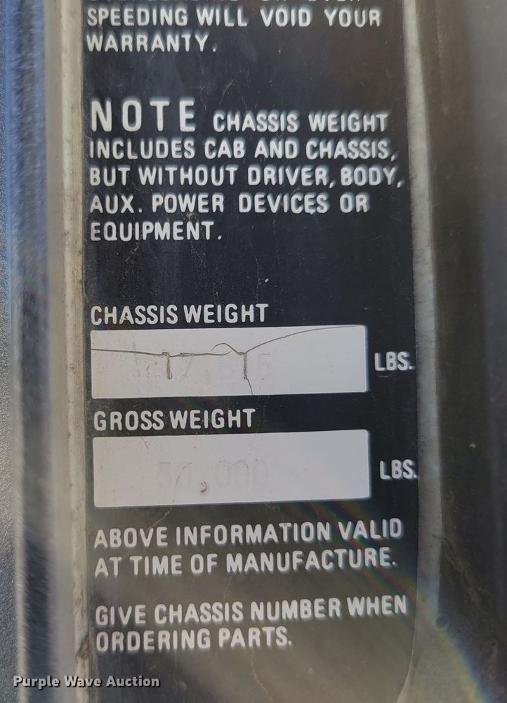 image for item DM2477 1988 Kenworth W900B  semi truck