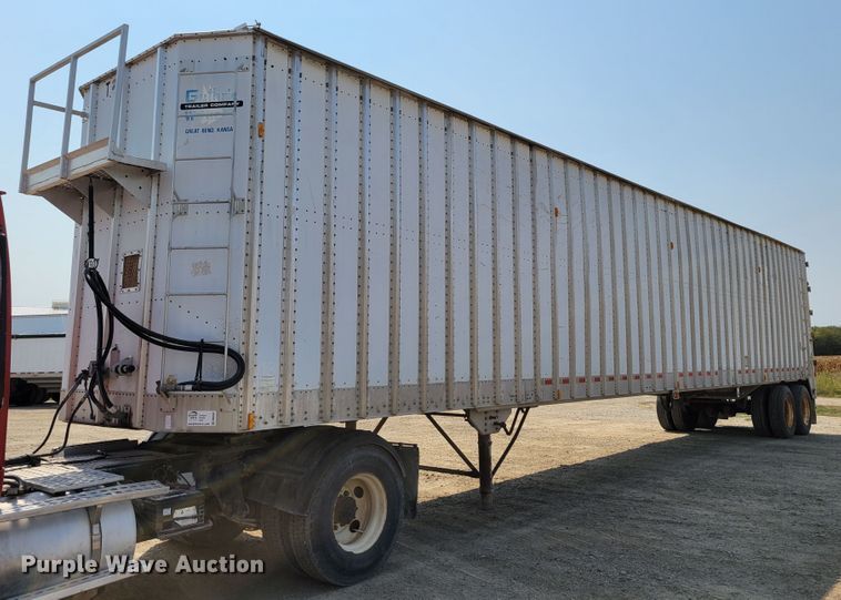 image for item DM8041 2002 Guthrie Wilkins TR  walking floor trailer