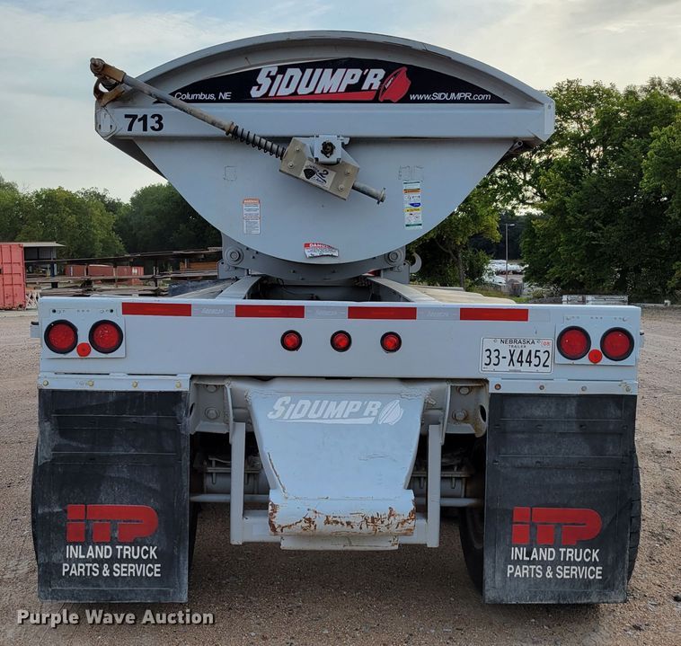 image for item DM8042 2007 SiDump'r  side dump trailer