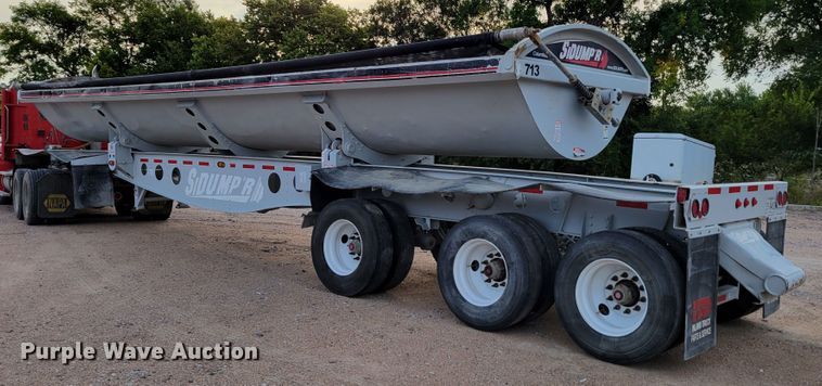 image for item DM8042 2007 SiDump'r  side dump trailer