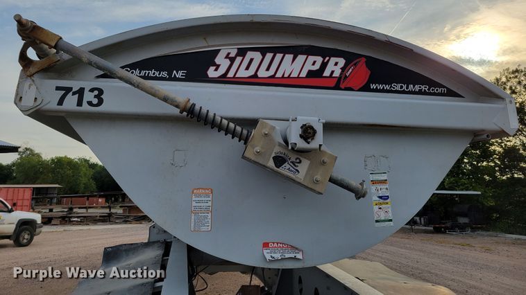 image for item DM8042 2007 SiDump'r  side dump trailer