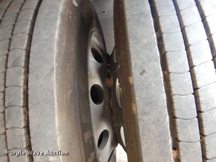 image for item DR1938 2001 Peterbilt 379  car carrier truck with car carrier trailer