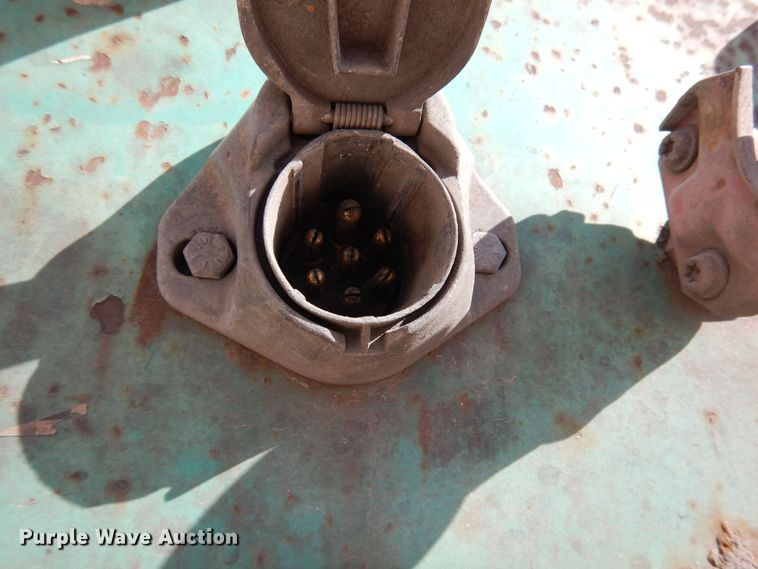 image for item HB9760 1990 Fontaine TP-3-4570A extendable flatbed trailer