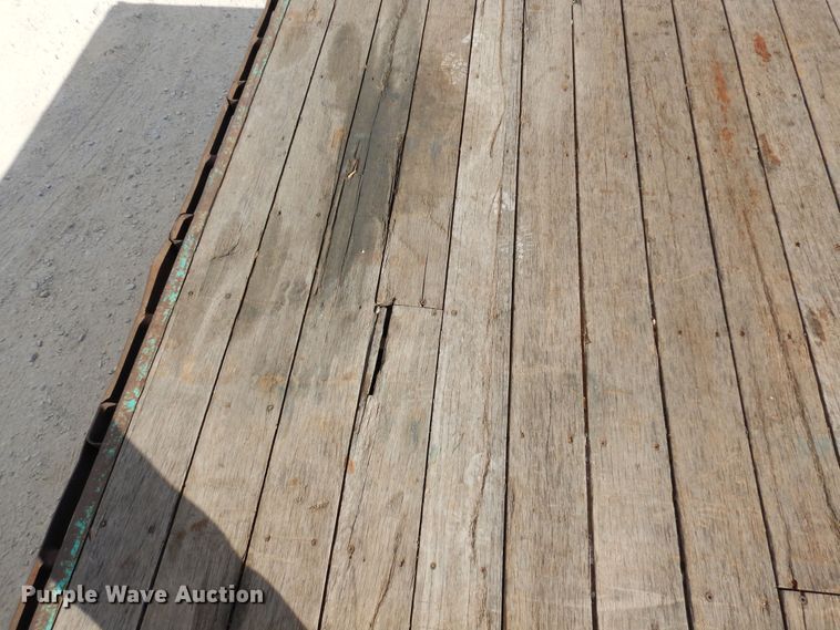 image for item HB9760 1990 Fontaine TP-3-4570A extendable flatbed trailer