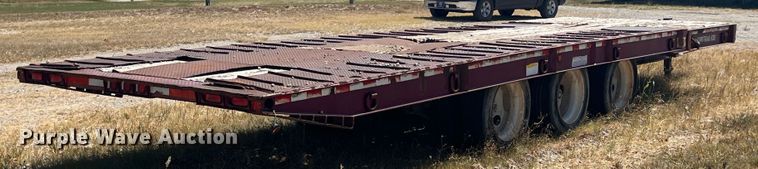 image for item IA9133 1995 Trail Eze D30T30  tilt deck equipment trailer