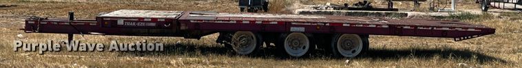 image for item IA9133 1995 Trail Eze D30T30  tilt deck equipment trailer