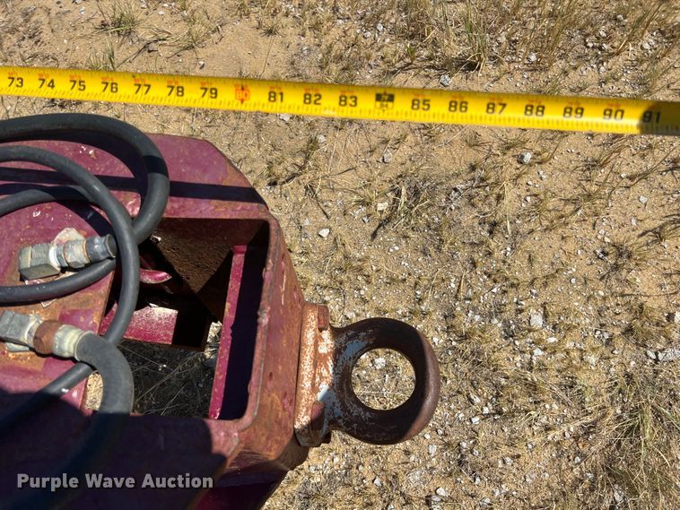 image for item IA9133 1995 Trail Eze D30T30  tilt deck equipment trailer