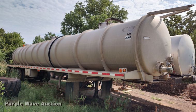 image for item JR9444 2012 Acro 8400  tank trailer