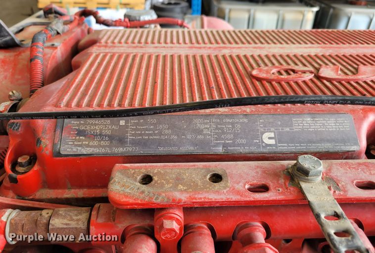 image for item JZ9168 2016 Cummins ISX15 550  engine