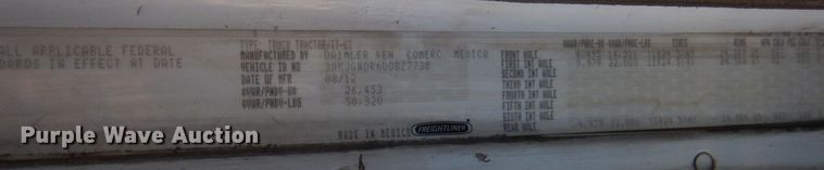 image for item KF9517 2013 Freightliner Coronado  semi truck