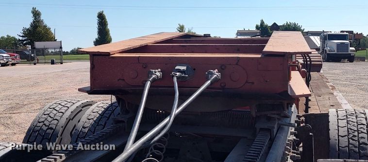 image for item LK9225 1999 Trail King  lowboy equipment trailer