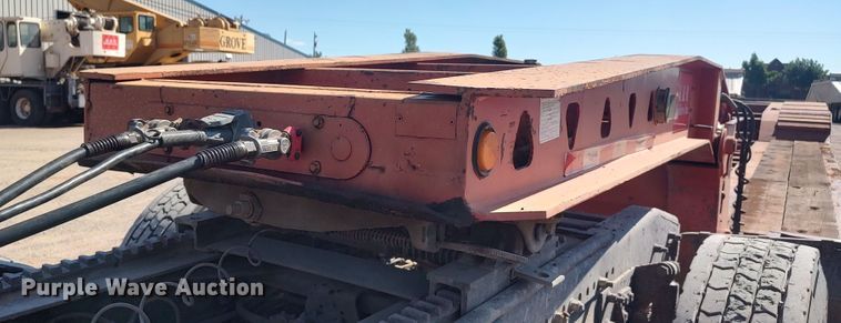 image for item LK9225 1999 Trail King  lowboy equipment trailer