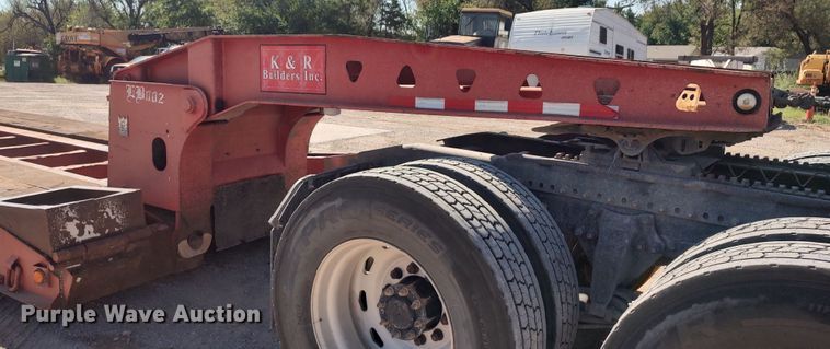 image for item LK9225 1999 Trail King  lowboy equipment trailer