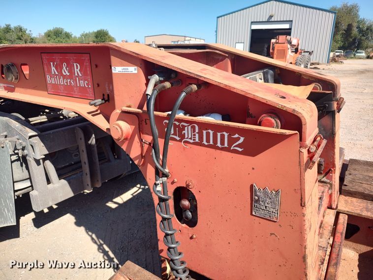 image for item LK9225 1999 Trail King  lowboy equipment trailer