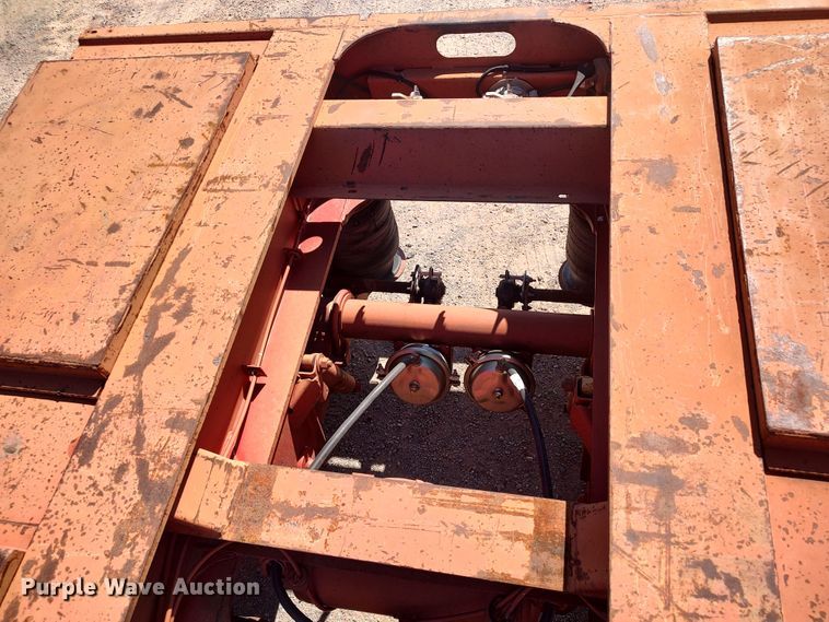 image for item LK9225 1999 Trail King  lowboy equipment trailer