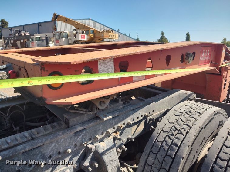 image for item LK9225 1999 Trail King  lowboy equipment trailer