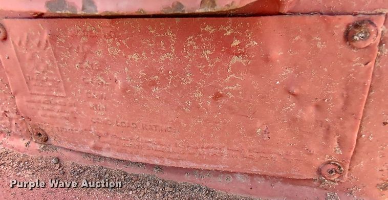 image for item LK9225 1999 Trail King  lowboy equipment trailer