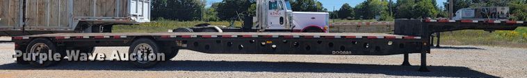image for item LM9763 2002 Doonan 502DB14  drop deck trailer