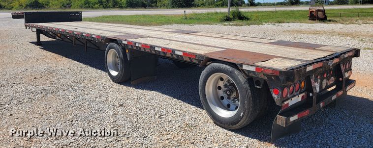 image for item LM9763 2002 Doonan 502DB14  drop deck trailer