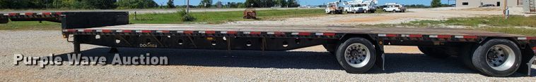 image for item LM9763 2002 Doonan 502DB14  drop deck trailer