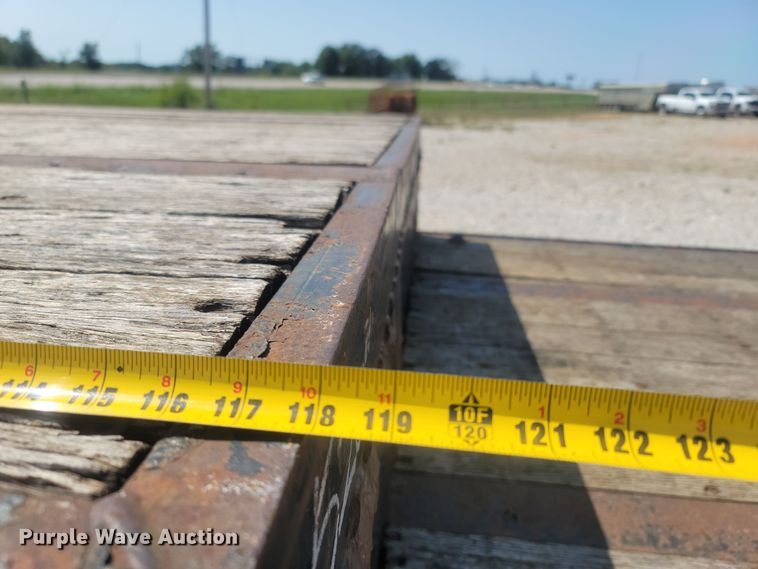 image for item LM9763 2002 Doonan 502DB14  drop deck trailer