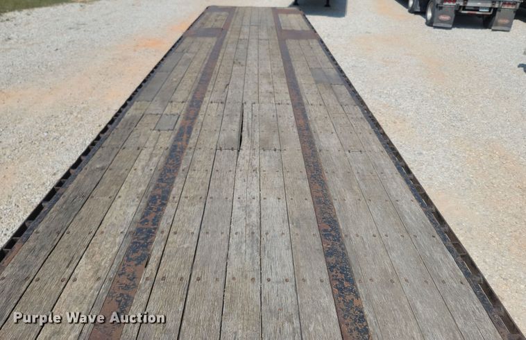 image for item LM9763 2002 Doonan 502DB14  drop deck trailer