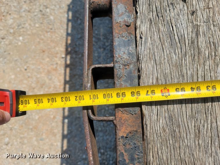 image for item LM9763 2002 Doonan 502DB14  drop deck trailer