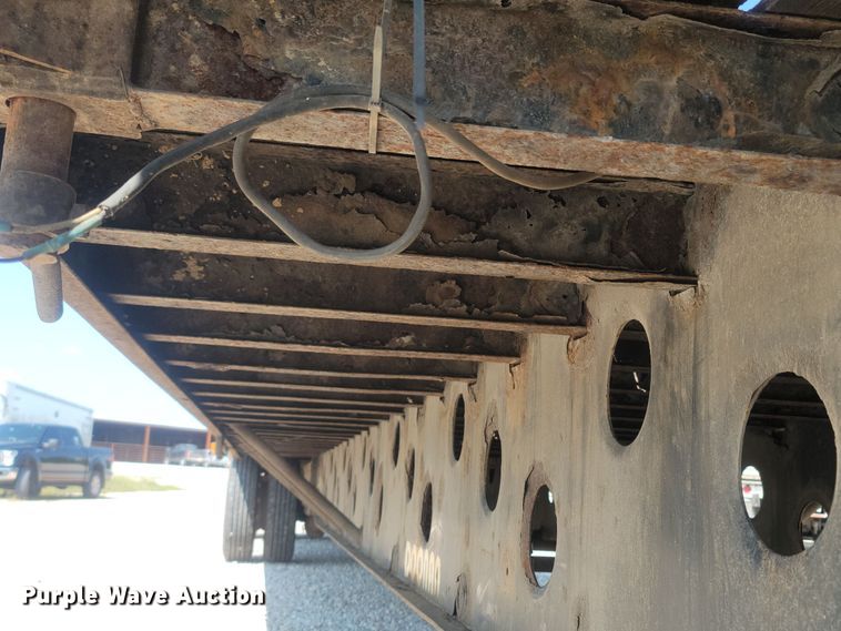 image for item LM9763 2002 Doonan 502DB14  drop deck trailer