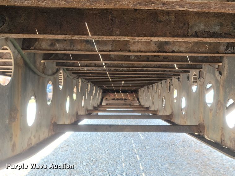 image for item LM9763 2002 Doonan 502DB14  drop deck trailer