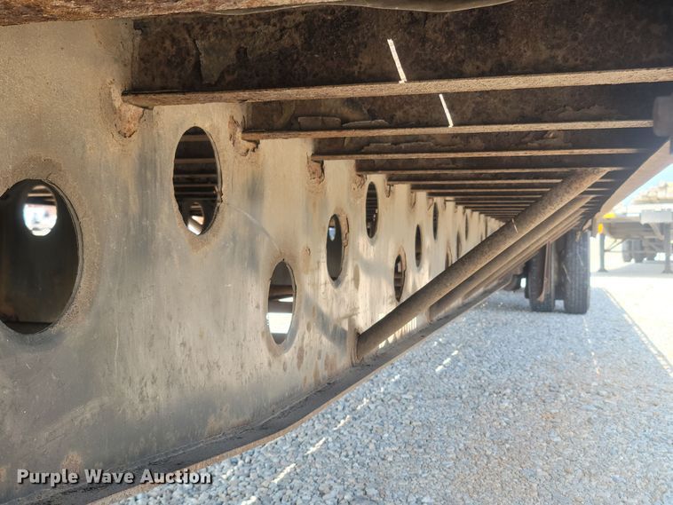 image for item LM9763 2002 Doonan 502DB14  drop deck trailer