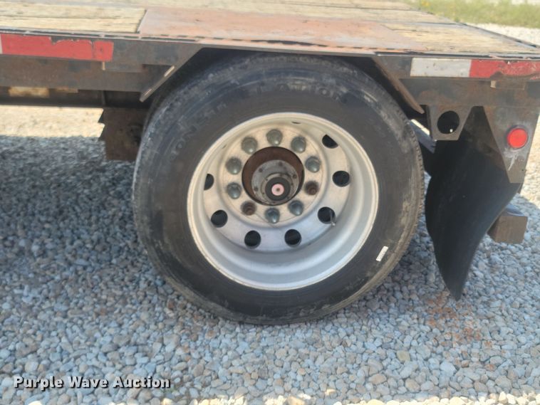 image for item LM9763 2002 Doonan 502DB14  drop deck trailer