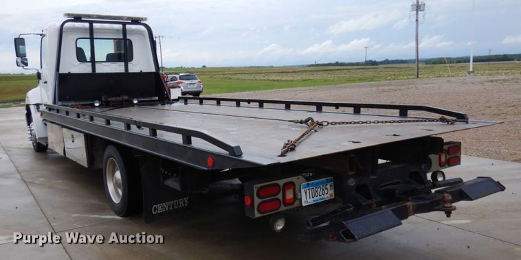 image for item MH9157 2012 Hino 268A  rollback truck