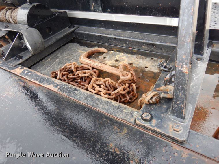 image for item MH9157 2012 Hino 268A  rollback truck