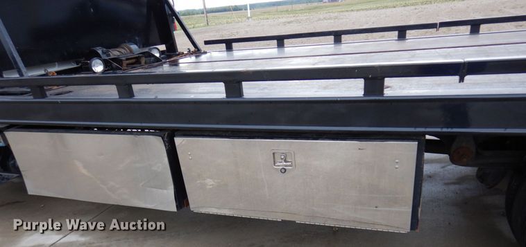 image for item MH9157 2012 Hino 268A  rollback truck