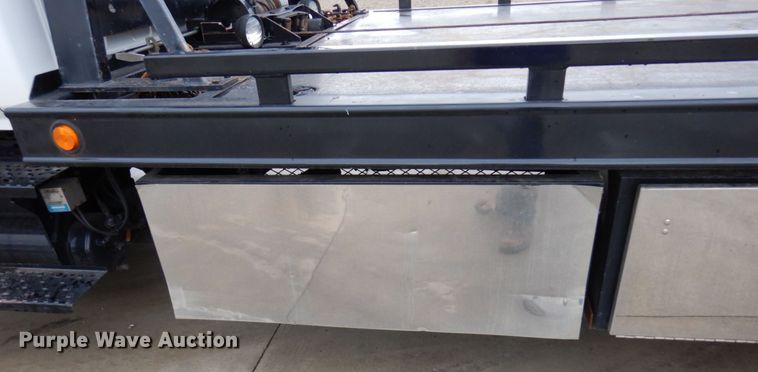 image for item MH9157 2012 Hino 268A  rollback truck