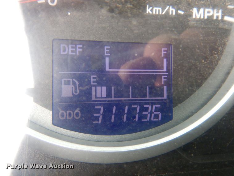 image for item MH9157 2012 Hino 268A  rollback truck